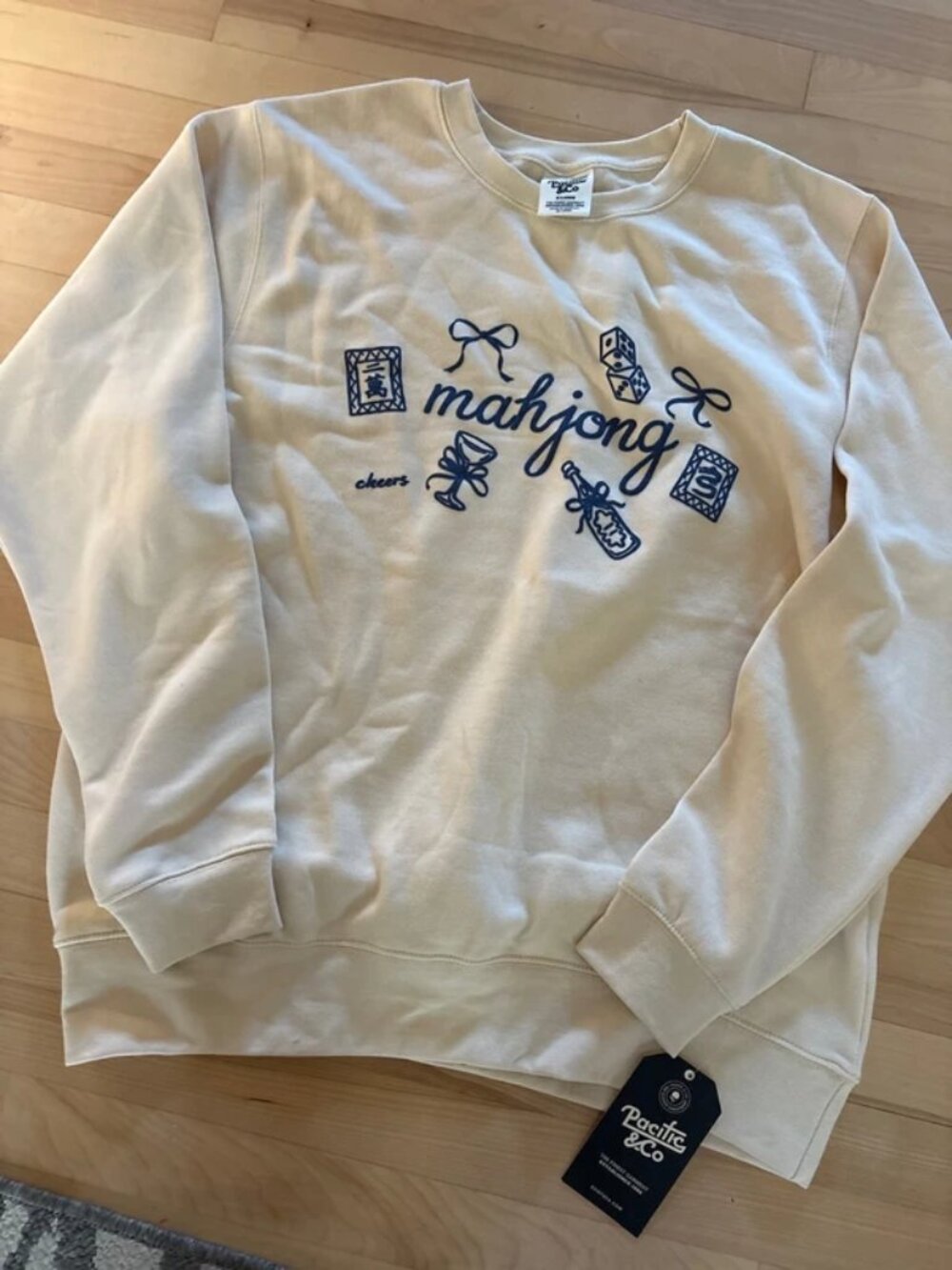 Mahjong crewneck XL